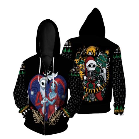 nightmare before christmas relationship hoodie